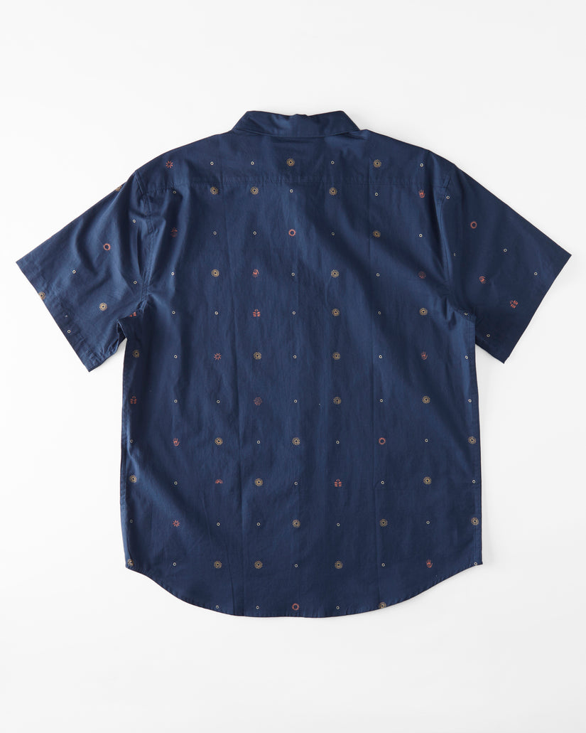 Sundays Mini Short Sleeve Shirt - Blue