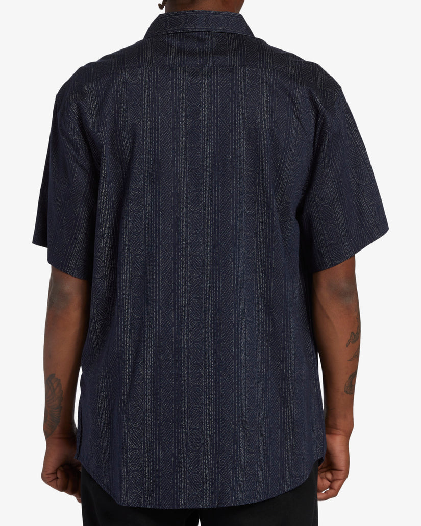 Sundays Mini Short Sleeve Shirt - Vintage Indigo