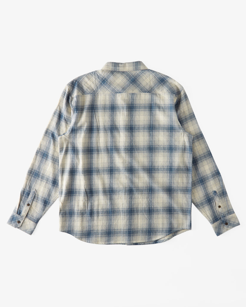 Coastline Flannel Long Sleeve Shirt - Oyster