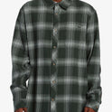 Coastline Flannel Long Sleeve Shirt - Dusty Forest