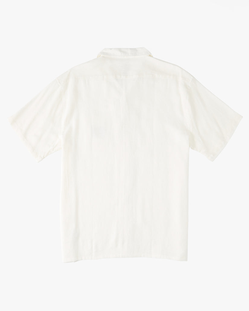 Zeledon Vacay Short Sleeve Shirt - Off White