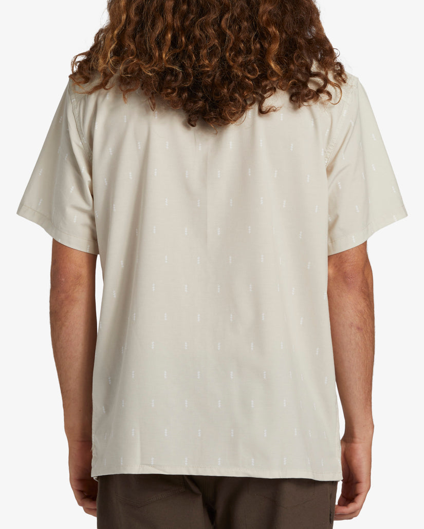 Surftrek Trail Short Sleeve Woven Shirt - Cream