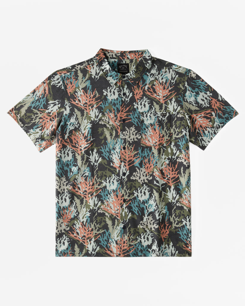 Coral Gardeners Surftrek Short Sleeve Woven Shirt - Multi