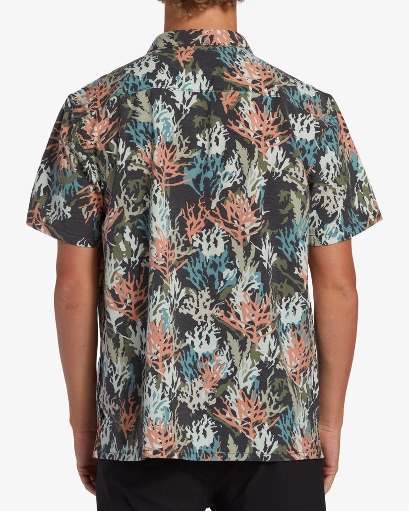 Coral Gardeners Surftrek Short Sleeve Woven Shirt - Multi