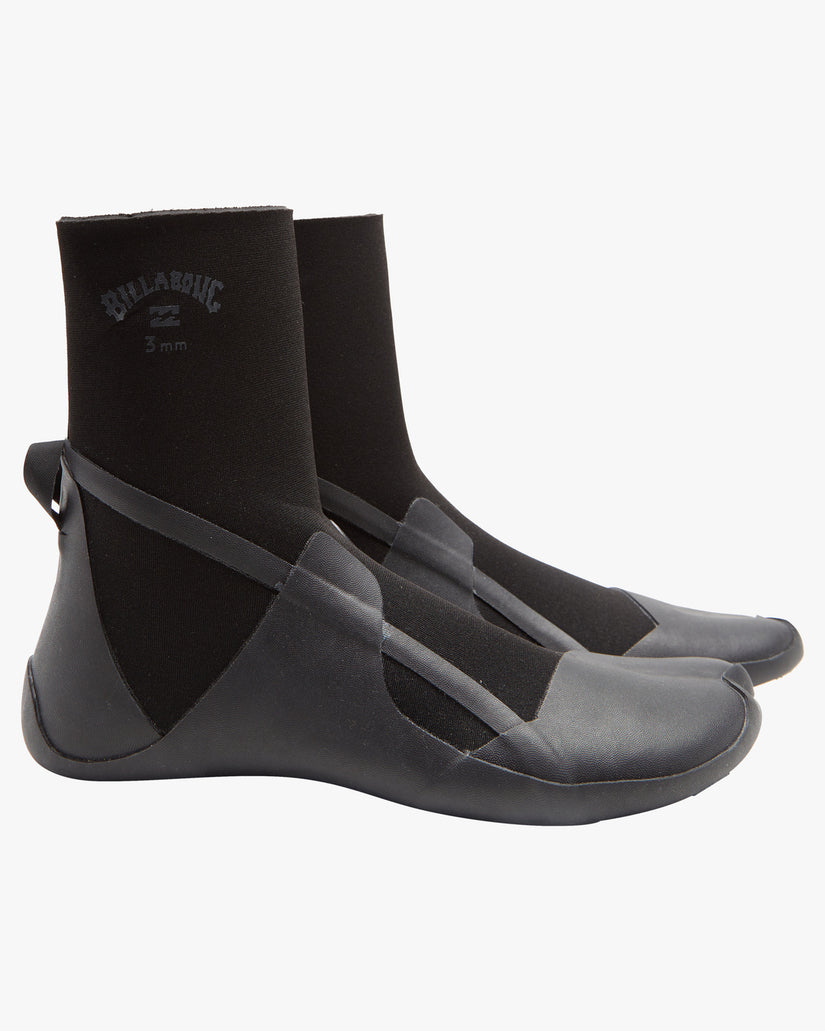 5 Absolute Split Toe Wetsuit Boots - Black Hash