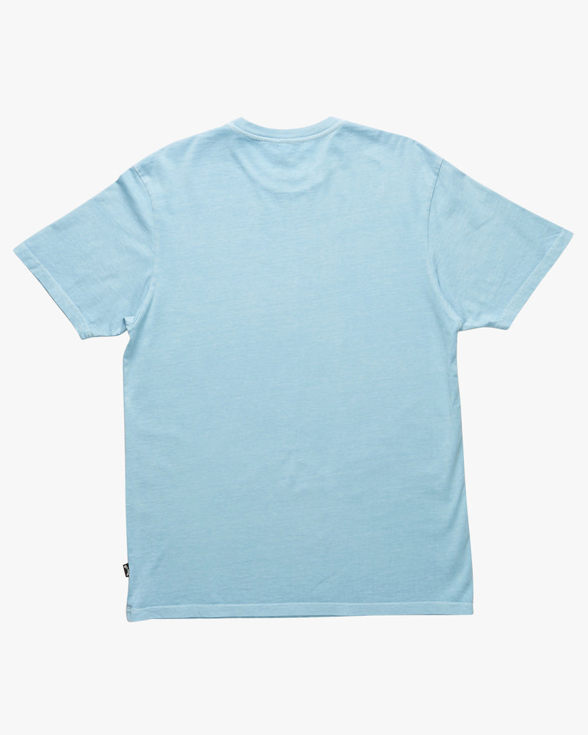 Wave Washed Short Sleeve T-Shirt - Coastal Blue