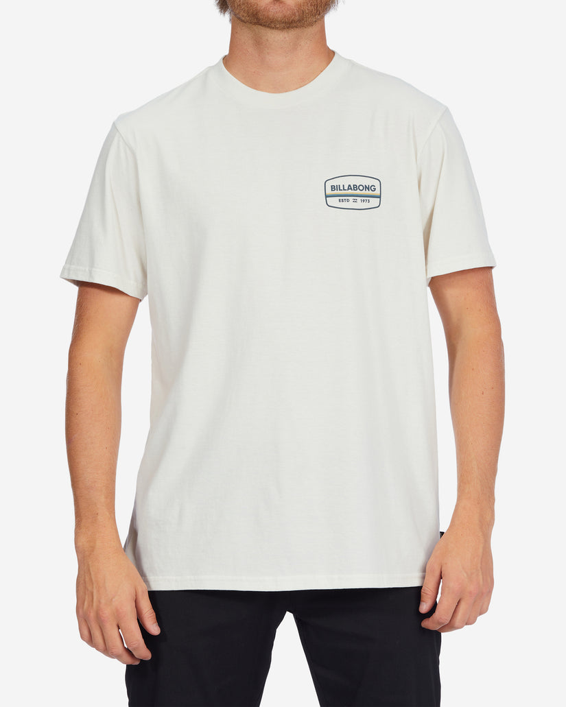 Walled Short Sleeve T-Shirt - Off White