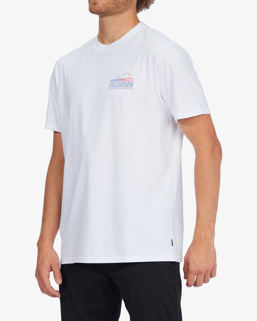 Lounge Short Sleeve T-Shirt - White
