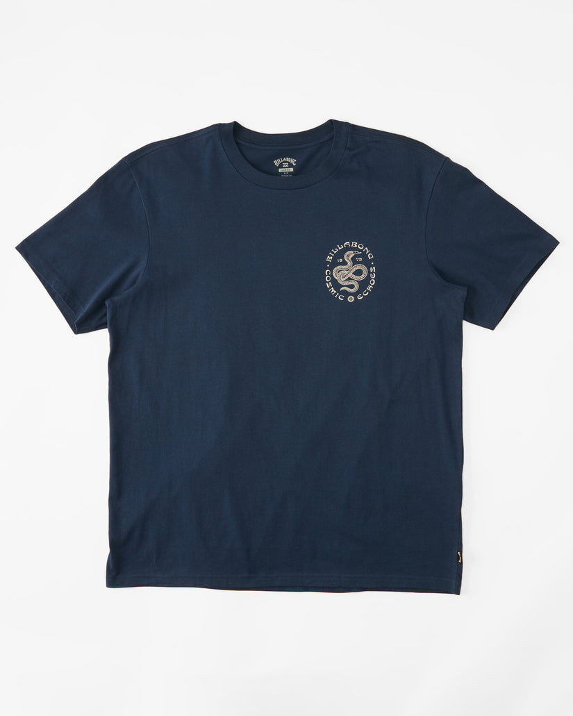 Coil Short Sleeve T-Shirt - Dark Blue