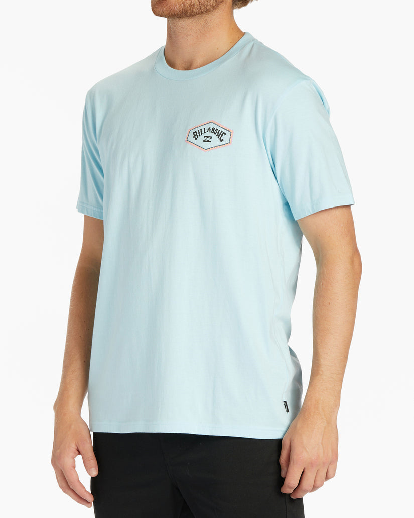 Exit Arch Short Sleeve T-Shirt - Coastal Blue