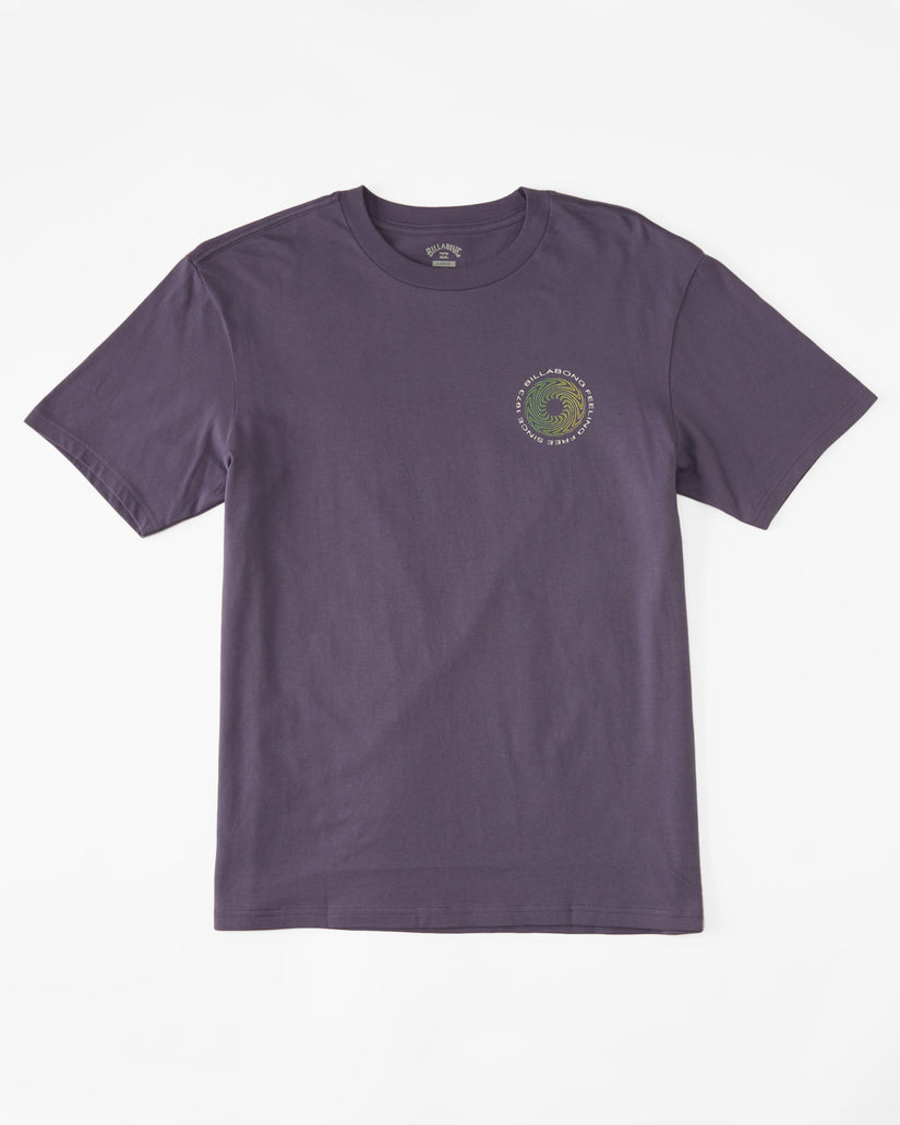 Heat Short Sleeve T-Shirt - Dusty Grape