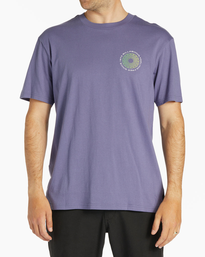 Heat Short Sleeve T-Shirt - Dusty Grape