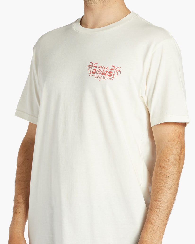 Lounge Short Sleeve T-Shirt - Off White