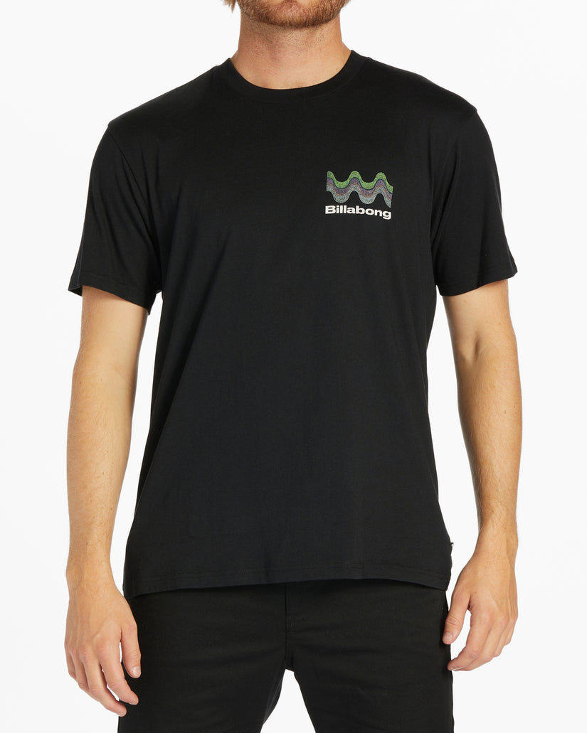 Segment Short Sleeve T-Shirt - Black