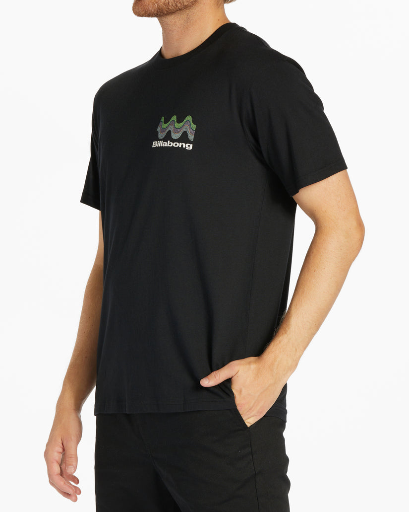 Segment Short Sleeve T-Shirt - Black