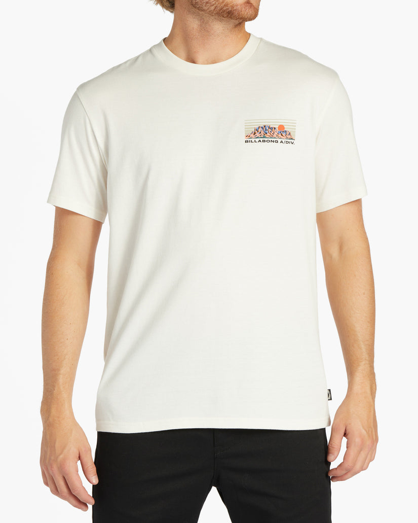 Length Short Sleeve T-Shirt - Off White