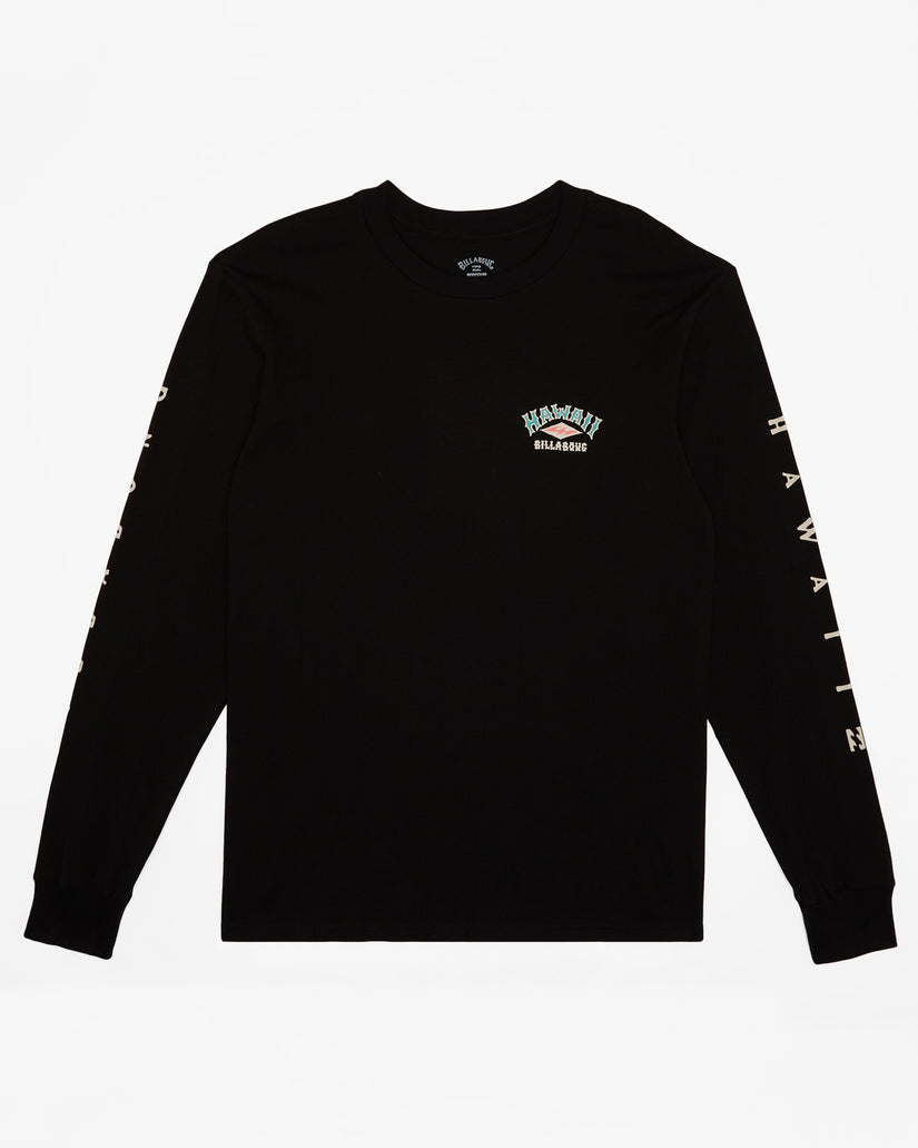 Arch Hawaii Long Sleeve T-Shirt - Black – Billabong