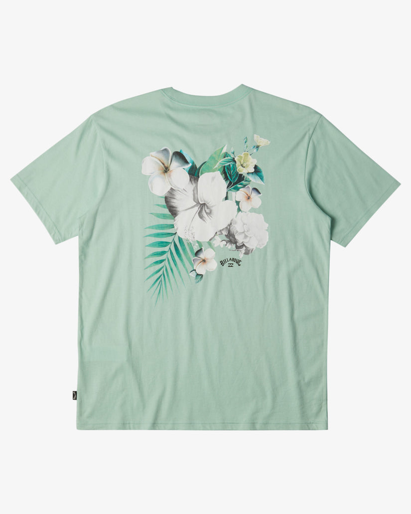 Lazarus Bouquet Short Sleeve T-Shirt - Mint