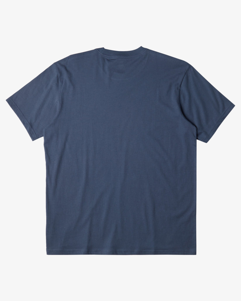 Hawaii Crew Neck T-Shirt - Slate Blue
