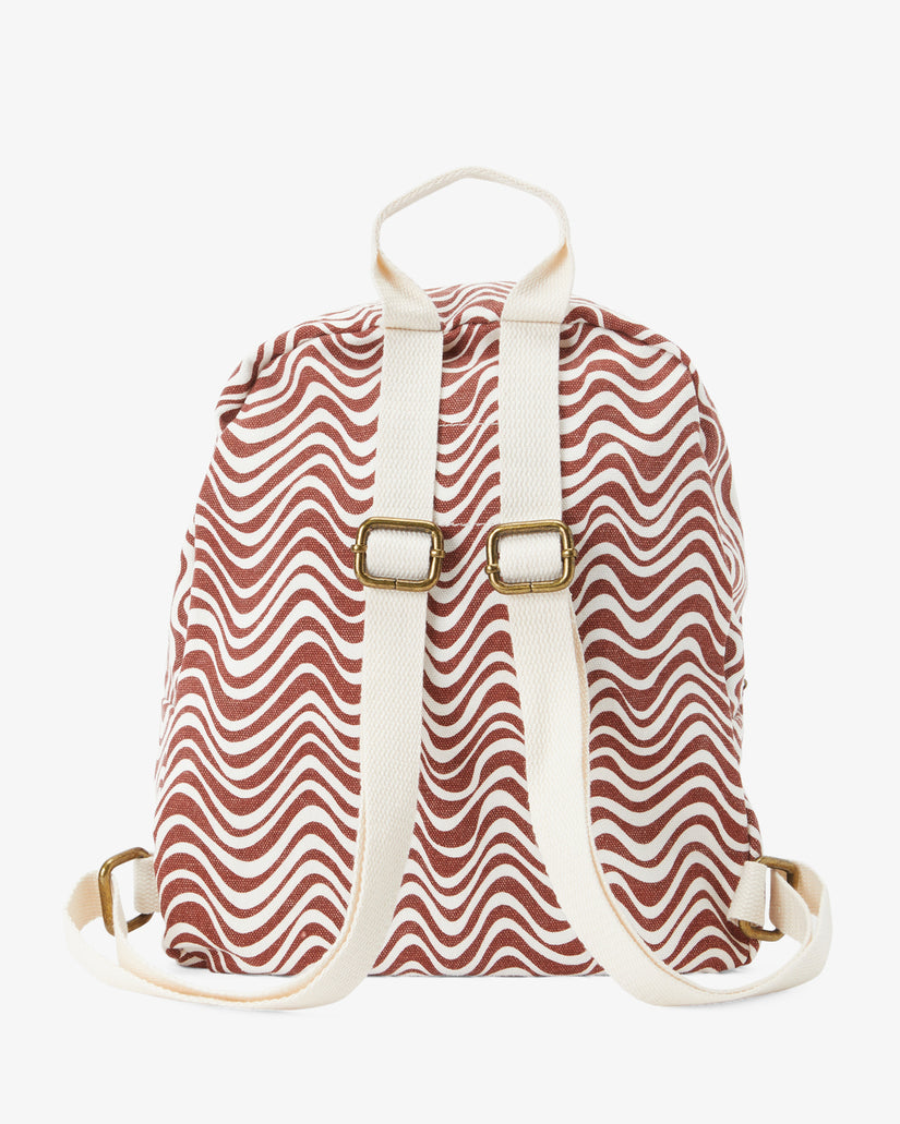 Mini Mama Canvas Backpack - Americano