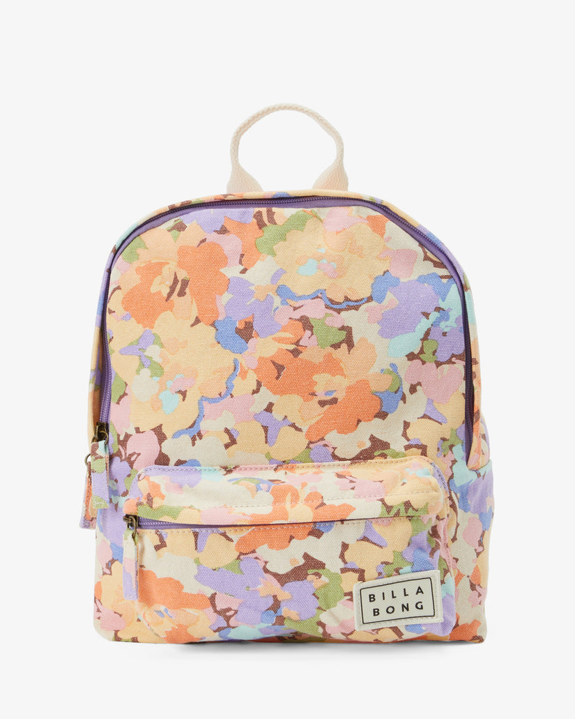 Mini Mama Canvas Backpack - Lilac Breeze