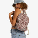 Mini Mama Canvas Backpack - Americano