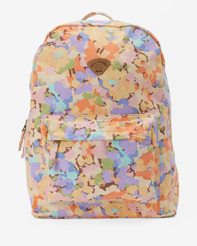 Schools Out Canvas Backpack - Lilac Breeze