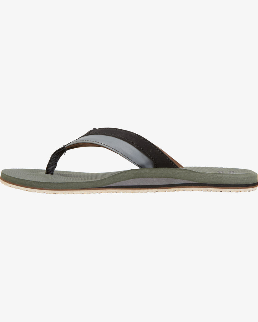 All Day Impact Slip-On Sandals - Military