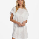 Out For Waves Cover-Up Dress - Salt Crystal 2